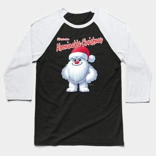 Abominable Christmas Baseball T-Shirt